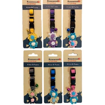 قلاده گردنی گربه و سگ - گلدار