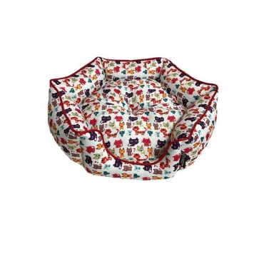 جای خواب 6 ضلعی سگ و گربه