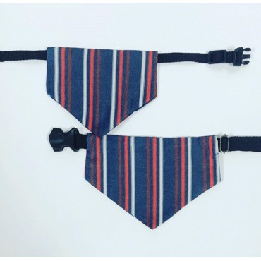 دستمال گردن طرح راه راه  پرس پت