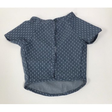 لباس طرح جین طرحدار پرس پت - مدیوم