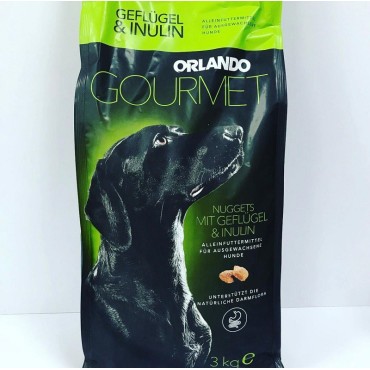 غذا خشک سگ بالغ همه نژادها برند اورلاندو  - 3 كيلوگرم