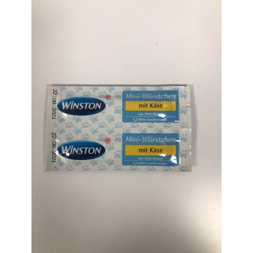 تشویقی سوسیس گربه در 4 طعم وینستون - 2 عددی