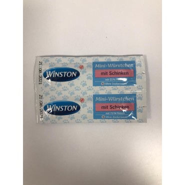 تشویقی سوسیس گربه در 4 طعم وینستون - 2 عددی