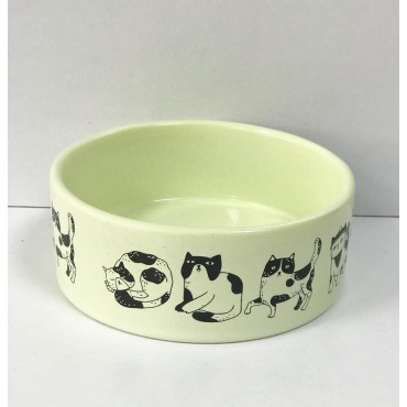 ظرف سرامیکی طرح واکینگ کت- متوسط