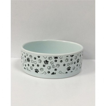 ظرف سرامیکی طرح استخوان و پنجه - متوسط