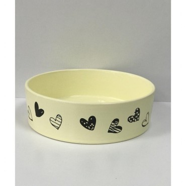 ظرف سرامیکی طرح قلب - بزرگ