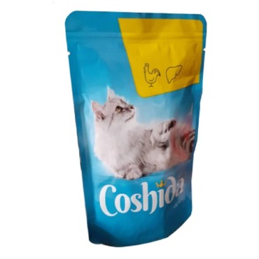 پوچ مخصوص گربه با طعم مرغ و جگر کوشیدا