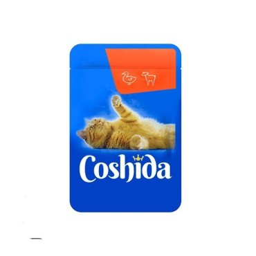 پوچ مخصوص گربه با طعم بره و ارد کوشیدا