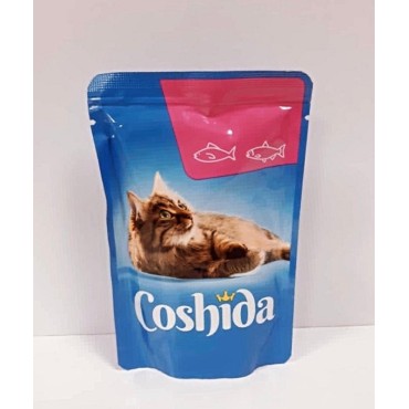 پوچ مخصوص گربه با طعم ماهی کوشیدا
