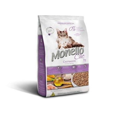 غذا خشک  گربه بالغ عقیم شده با طعم مرغ مونلو  - 1كيلوگرم