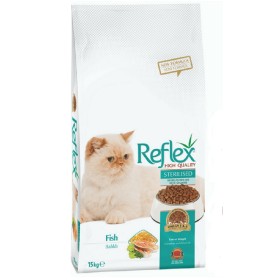 غذای خشک گربه بالغ عقیم شده رفلکس - 15 کیلوگرم