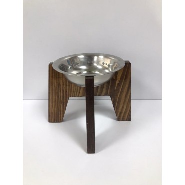 ظرف  چوبی با کاسه استیل - کوچک