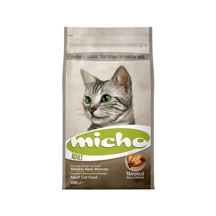 غذا خشک مخصوص گربه با طعم مرغ  میچو - 1 کیلوگرم