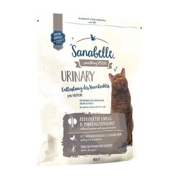غذای خشک مخصوص گربه بالغ برای پیشگیری از مشکلات ادراری سانابل- 400 گرم