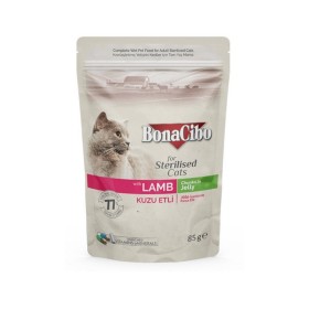 پوچ مخصوص گربه عقیم شده با طعم گوشت بوناسیبو - 85 گرم