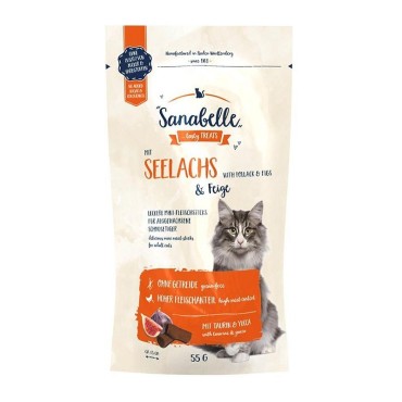 اسنک نرم با طعم ماهی پالاک و انجیر سانابل