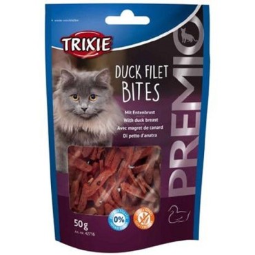 تشویقی گربه مدل Duck Fillet Bites تریکسی - 50 گرم