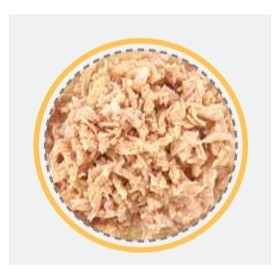 کنسرو گربه شایر مدل نچرال طعم مرغ و سیب در ژله وزن 110 گرم