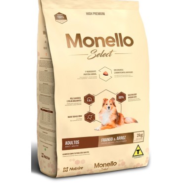 غذا خشک سگ بالغ نژاد بزرگ مونلو سلکت  - ١5 كيلوگرم