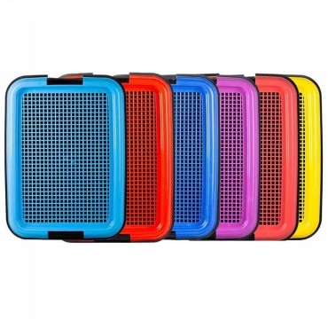 سینی توالت تخت و ساده بزرگ سگ