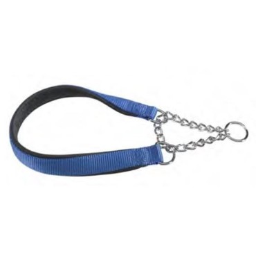 قلاده نایلونی گردنی با زنجیر