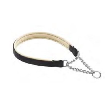 قلاده نایلونی گردنی با زنجیر