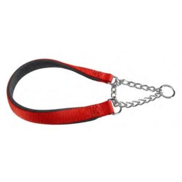 قلاده نایلونی گردنی با زنجیر