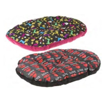 بالش کتانی طرح پودل لاو فرپلاست