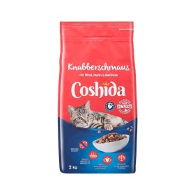 غذای خشک گربه بالغ با طعم گوشت و جوجه کوشیدا - 2 کیلوگرم