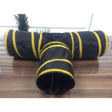 اسباب بازی تونل گربه ۳ طرفه حفره دار