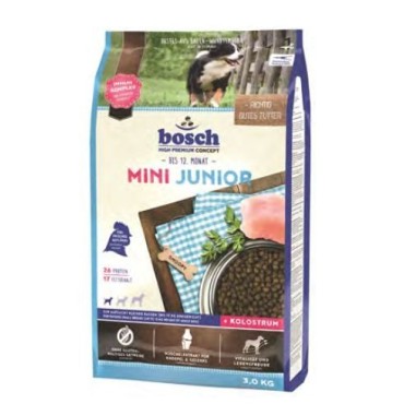 غذای خشک مخصوص توله سگ های نژاد کوچک (وزن بالغ نژادی تا 15 کیلوگرم) بوش