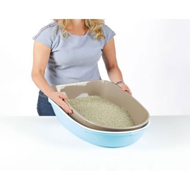 ظرف خاک گربه با توری تخلیه زاریکس