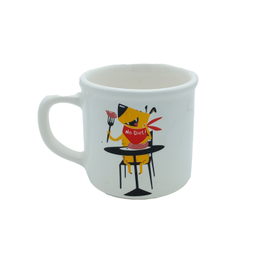 ماگ سرامیکی پرس پت مدل طرح سگ