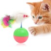 اسباب بازی گربه مدل توپ تعادلی همراه با موش