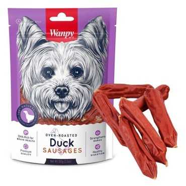 تشویقی سگ ونپی مدل Sausages طعم اردک وزن 100 گرم