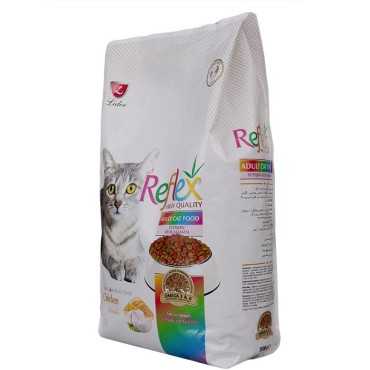 غذای خشک گربه رفلکس مدل Multi Color وزن 15 کیلوگرم