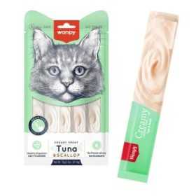 بستنی گربه ونپی با طعم ماهی تن و گوش ماهی بسته 5 عددی