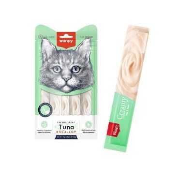 بستنی گربه ونپی با طعم ماهی تن و گوش ماهی بسته 5 عددی