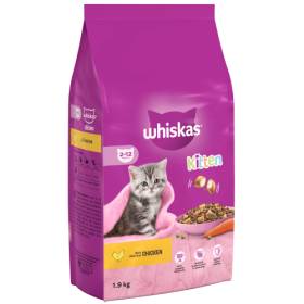 غذای خشک گربه ویسکاس مدل Kitten طعم مرغ وزن 1/9 کیلوگرم