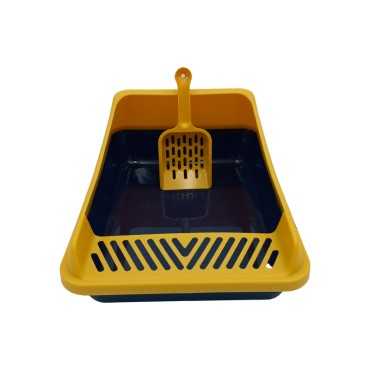 توالت لبه دار مسافرتی همراه با بیلچه رابین