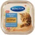 خوراک گربه وینستون طعم گوشت مرغ وزن 100 گرم