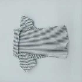 پیراهن مدل راه راه سگ و گربه سایز L