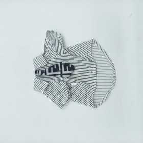 پیراهن مدل راه راه سگ و گربه سایز S