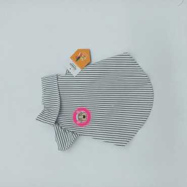 پیراهن مدل راه راه سگ و گربه سایز S