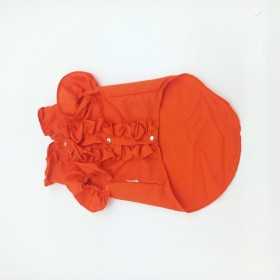 پیراهن مدل فانتزی سگ و گربه سایز L