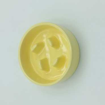 ظرف آب و غذای سگ و گربه مدل سرامیکی کنترل کننده تغذیه سایز متوسط