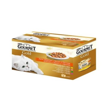 کنسرو گورمه گلد اردک وزیتون-گوشت گوساله- خرگوش و  ماهی قزل آلا