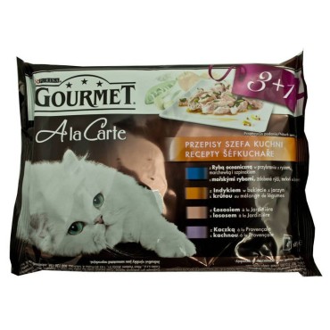 گورمه آلاکارته 4 تایی گوشت-سبزیجات-مرغ-ماهی