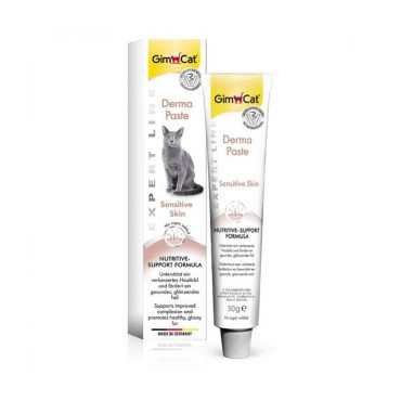 خمیر مکمل پوست و مو گربه جیم کت مدل Derma Paste وزن 50 گرم