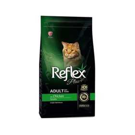 غذای خشک گربه رفلکس پلاس طعم مرغ باز شده (فله ای)